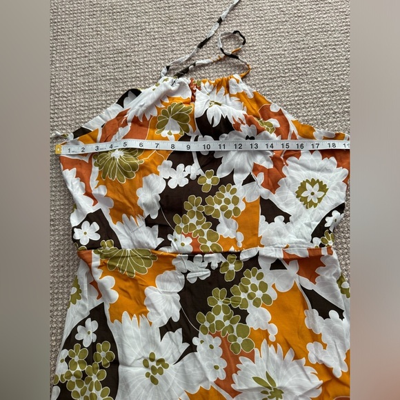 NWOT FAITHFULL THE BRAND Taormina Halter Neck Midi Dress In Floral size L - Picture 10 of 11
